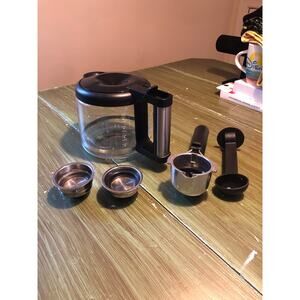 DeLonghi Espresso Coffee Make Replacement Carafe, Espresso, Portafiller, Baskets